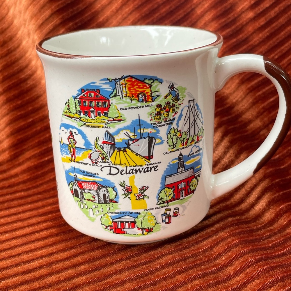 Vintage Mug: Delaware